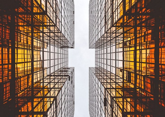 Architecture Skyscraper Urban City Construction